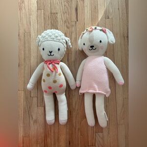 Cuddle and Kind Lucy the Lamb and Charlotte the Dog